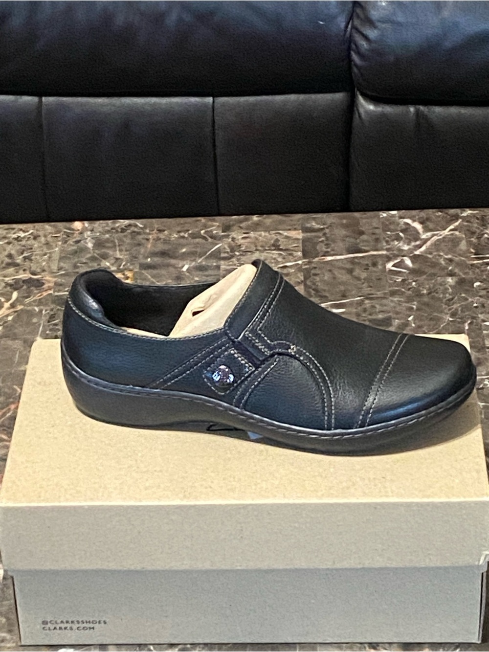 New in the Box Clark’s Cora Poppy Black Loafer